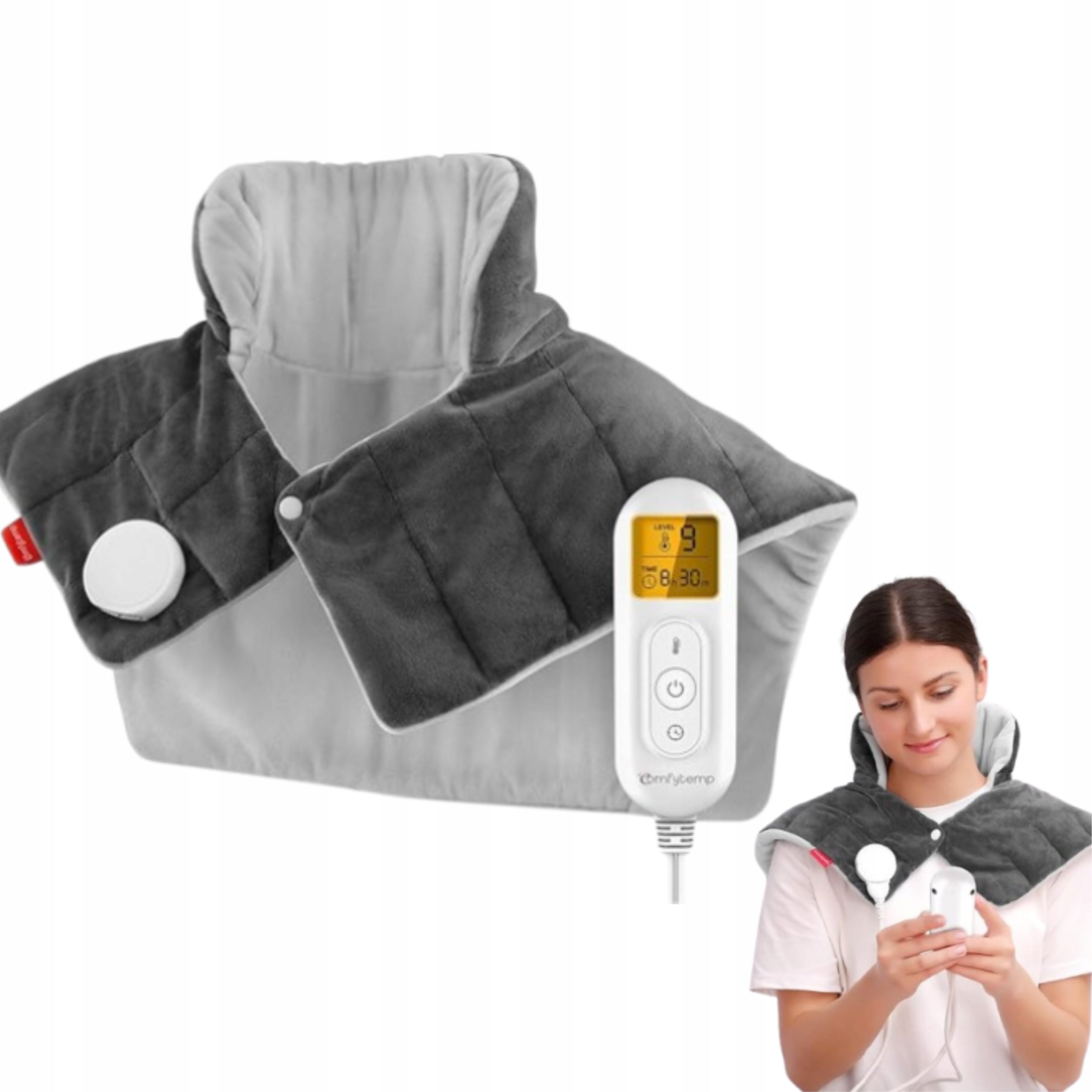 Comfytemp Weighted Heating Pillow Warming Hot Water Bottle For Muscle Pain