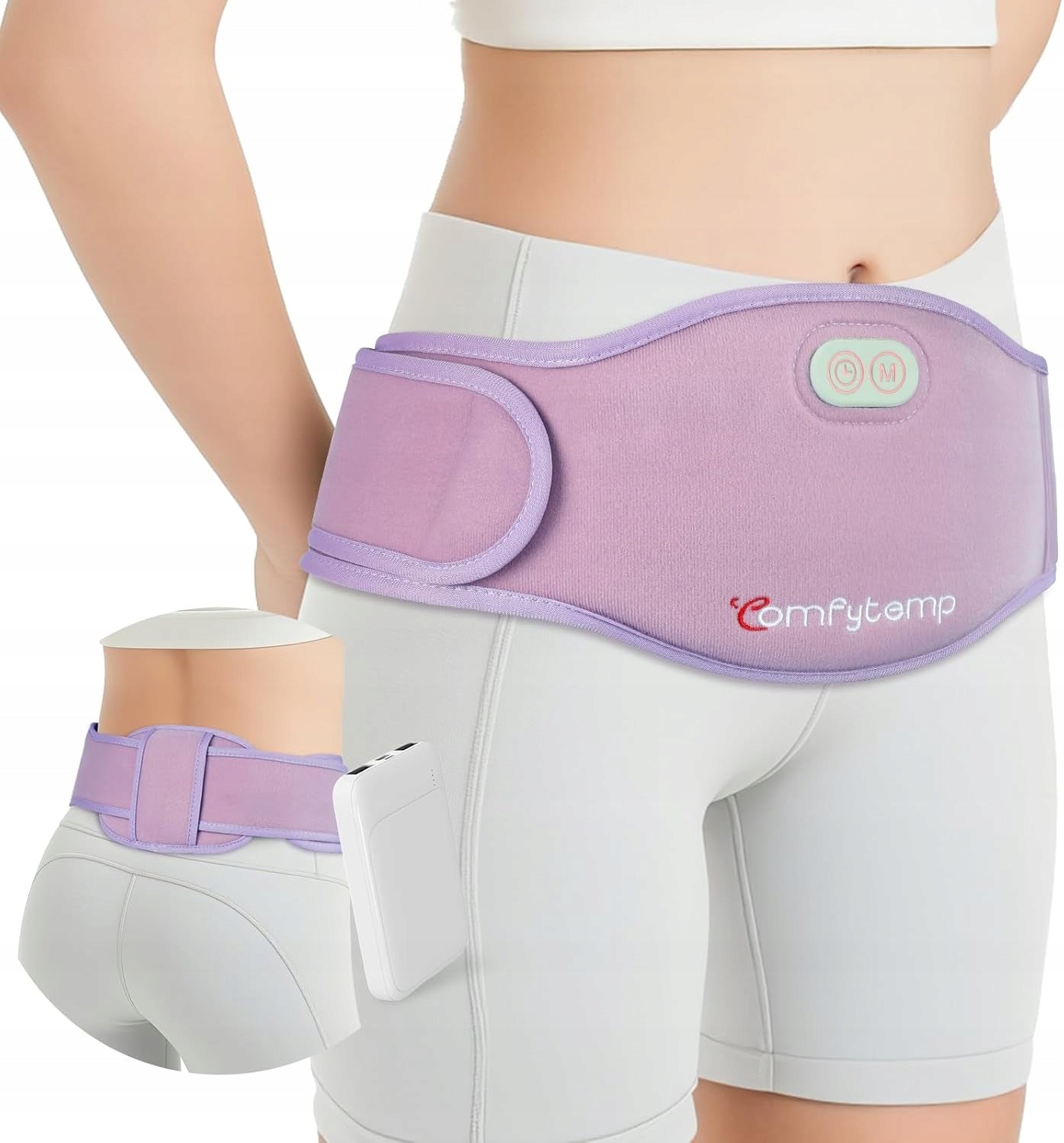 Comfytemp electric hot water bottle heater to relieve menstrual pain