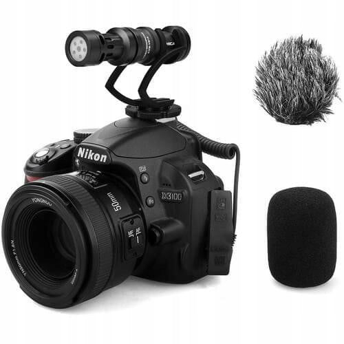 Comica CVM-VM10II Directional Microphone for Camera and Smartphone Packaging status original