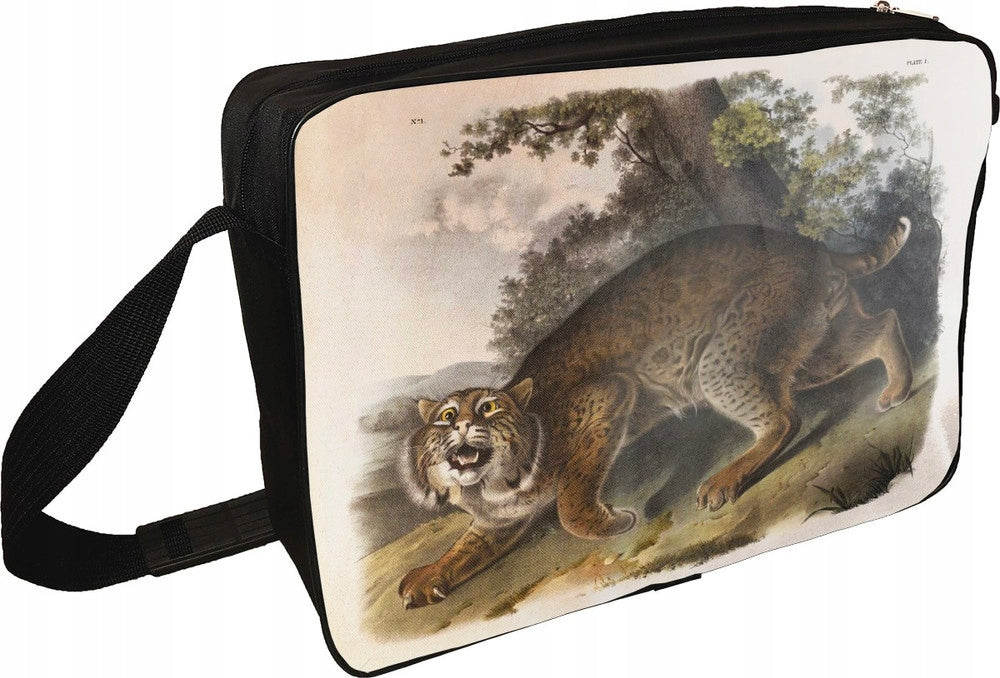 Common American Wildcat James Audubon Shoulder Bag Packaging status original