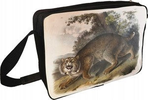 Common American Wildcat James Audubon Shoulder Bag