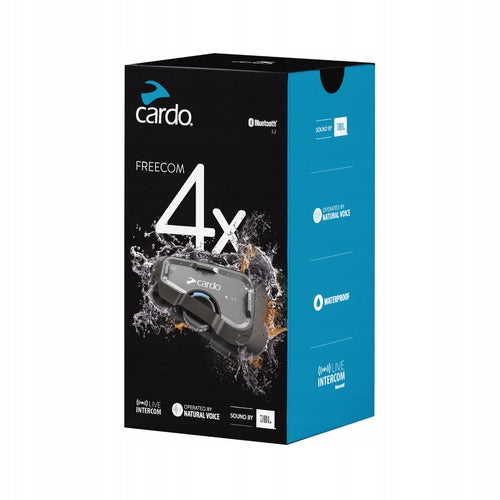 Communication System Cardo Freecom 4X Single Set For 1 Helmet N