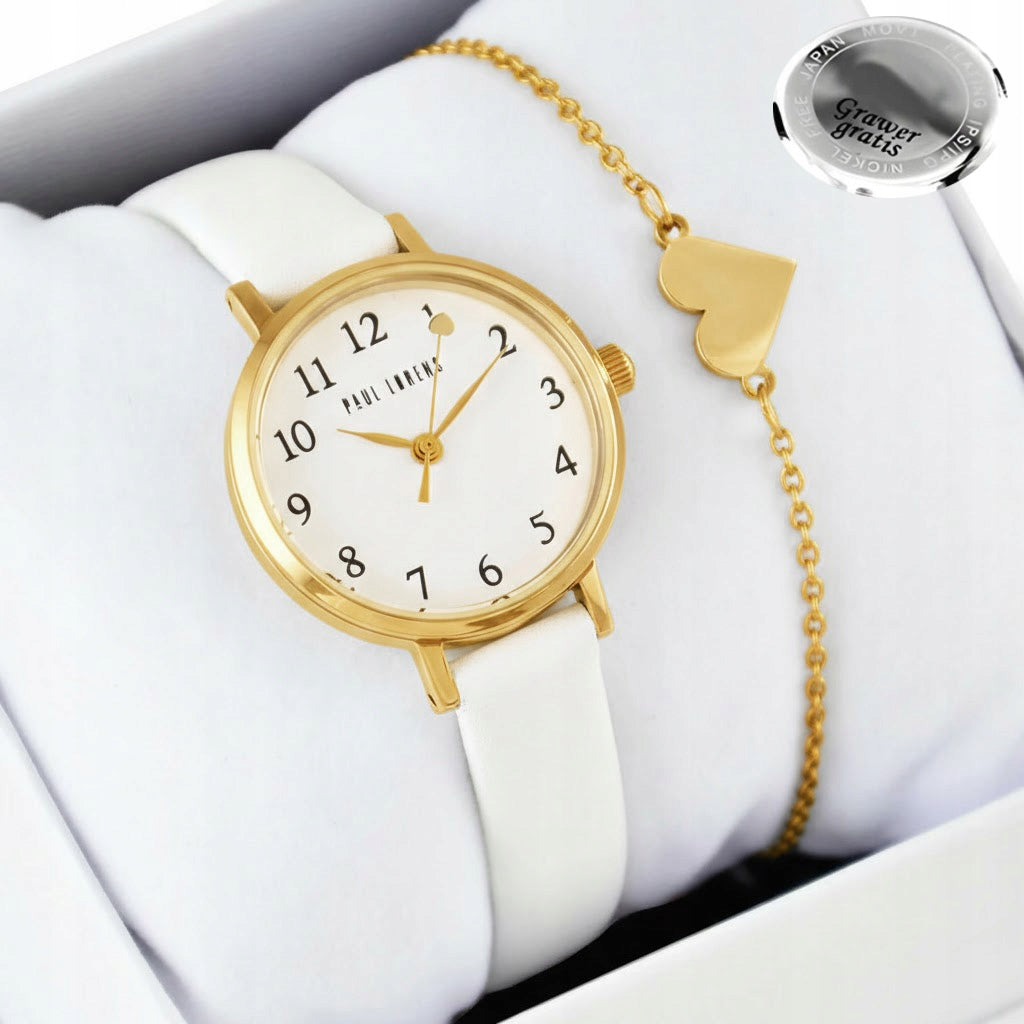 Communion set watch Paul Lorens PL14641A-3C2-2 (zbt) LEATHER STRAP
