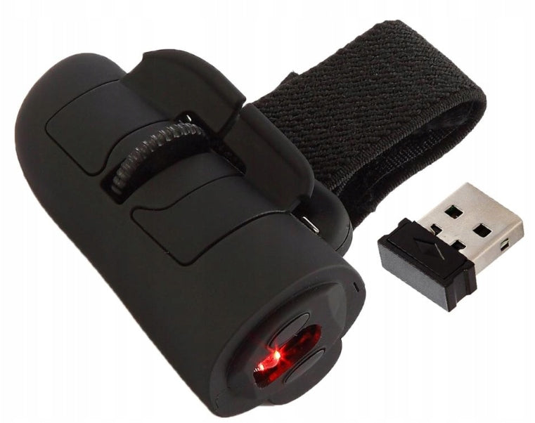 Compact 2.4G mouse with ball wheel – ideal for mobile work