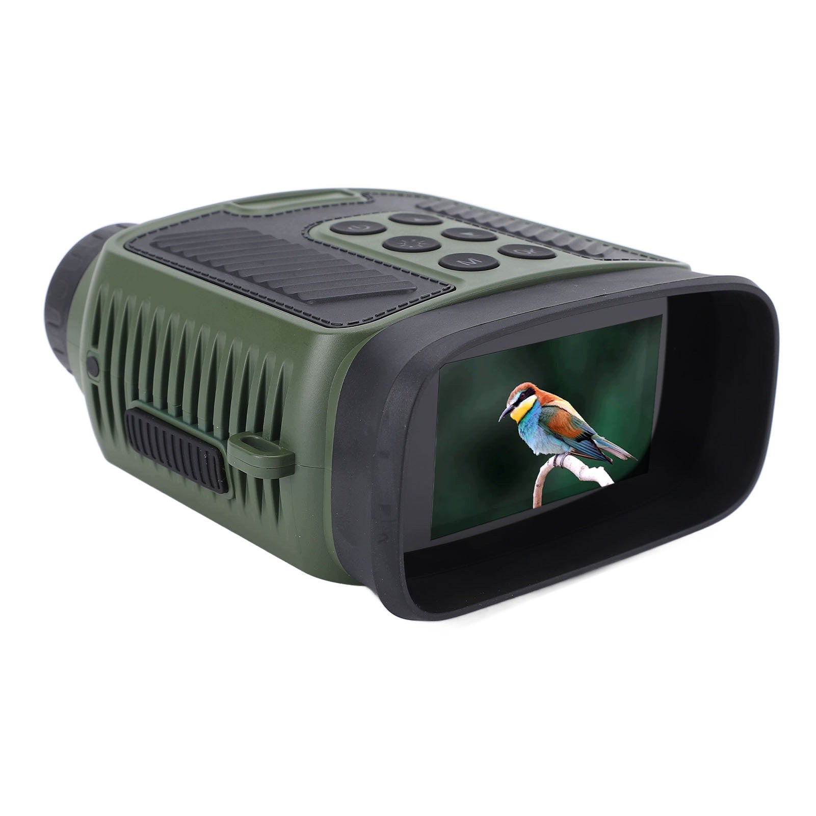 Compact 4K QHD Video Binoculars Images 48 MP Rechargeable 5000 mAh NJ