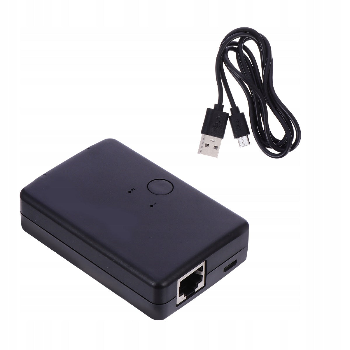 Compact ABS Mini Network Splitter Hub for Computer and Travel Manufacturer no brand