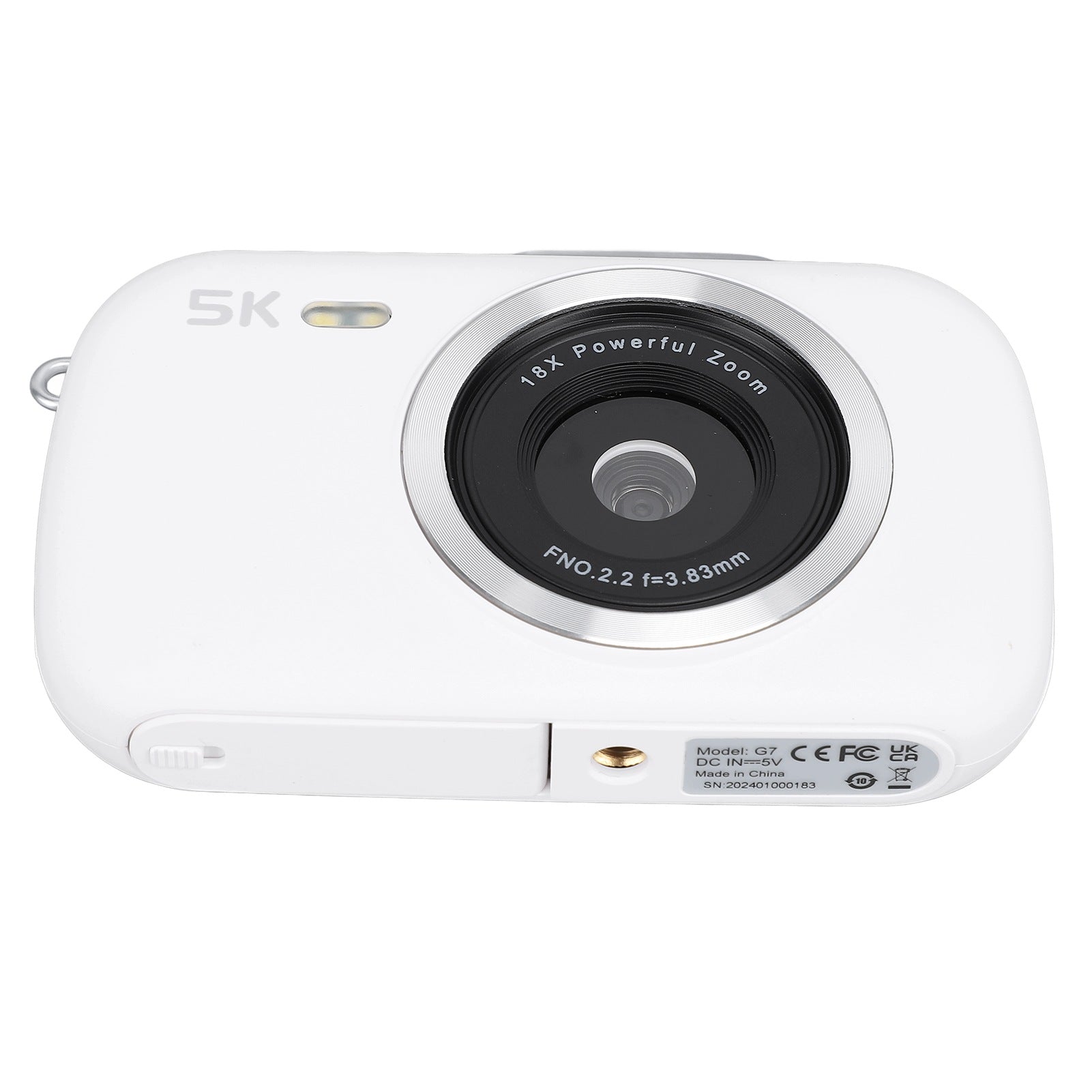 Compact Camera 5K Video 80 MP Camera with 18x BC