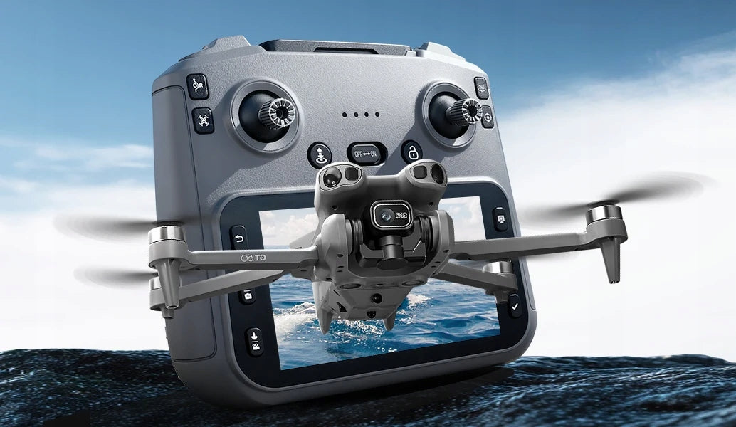 Compact Drone with GT50 Pro Mini Camera Controller with C0 Class Display Brand no brand
