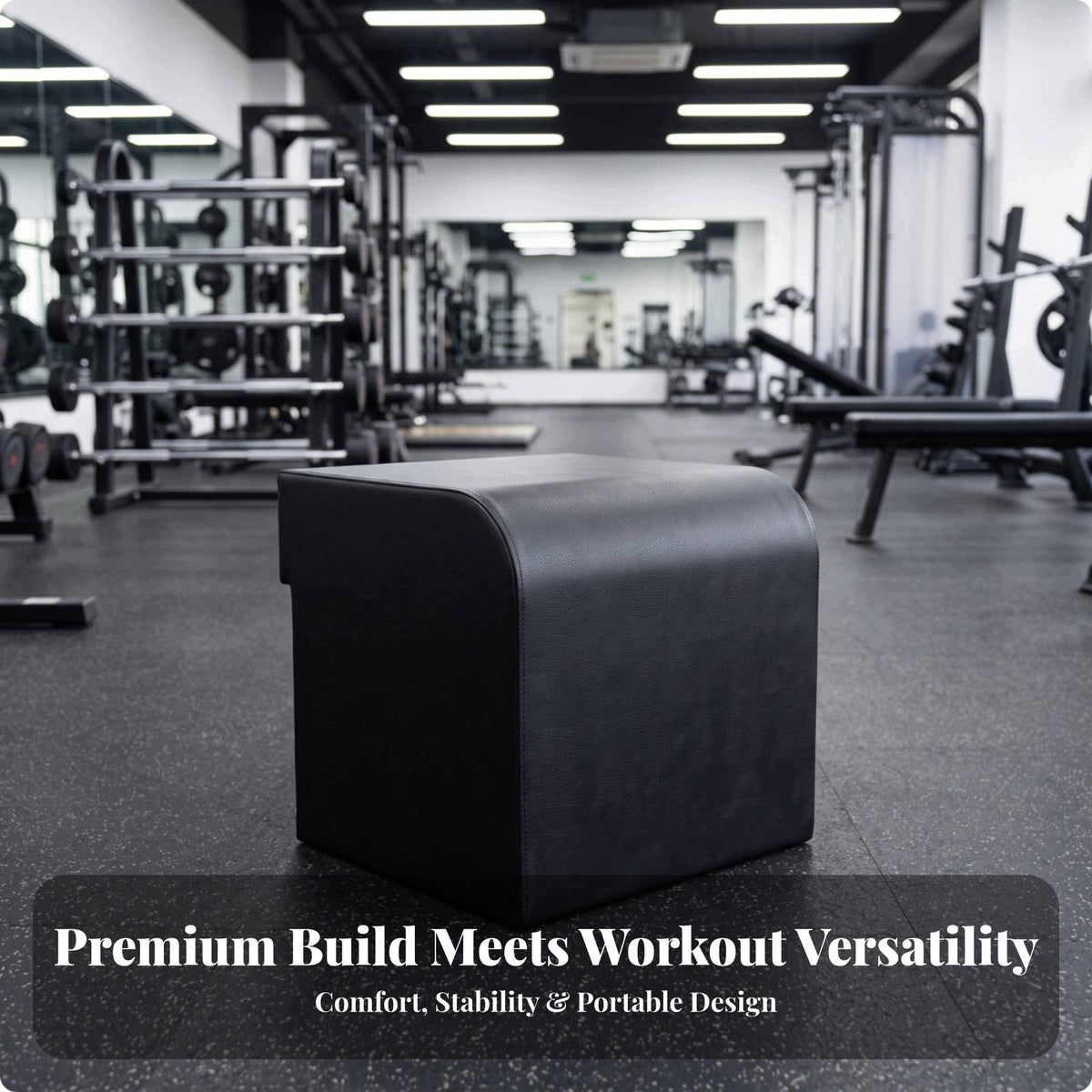 Compact Glute Press Case | Convenient Side Handhold, M Hip Thrust Box B Packaging status original