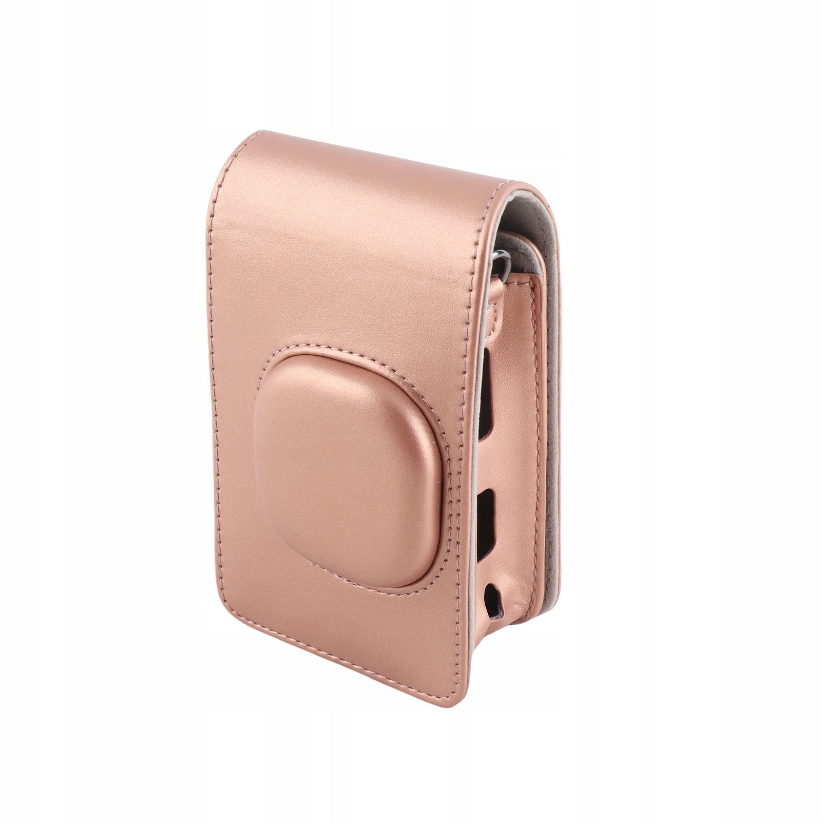 Compact Instant Camera Case PU Leather Bag with 2Y Strap