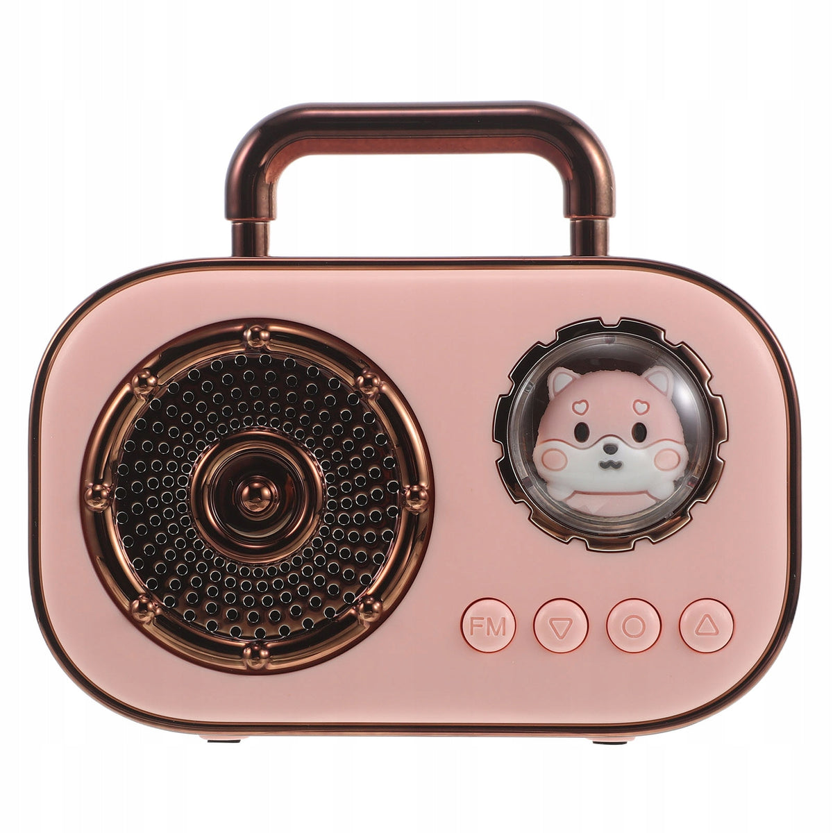 Compact Pink Wireless Speaker for Outdoor and Home Use Brand no brand