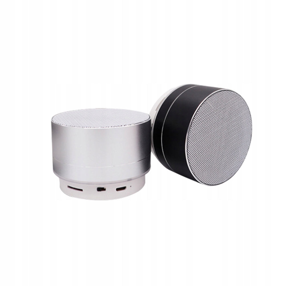 Compact Silver Speaker Featuring Multi-Function Music Playback Model other