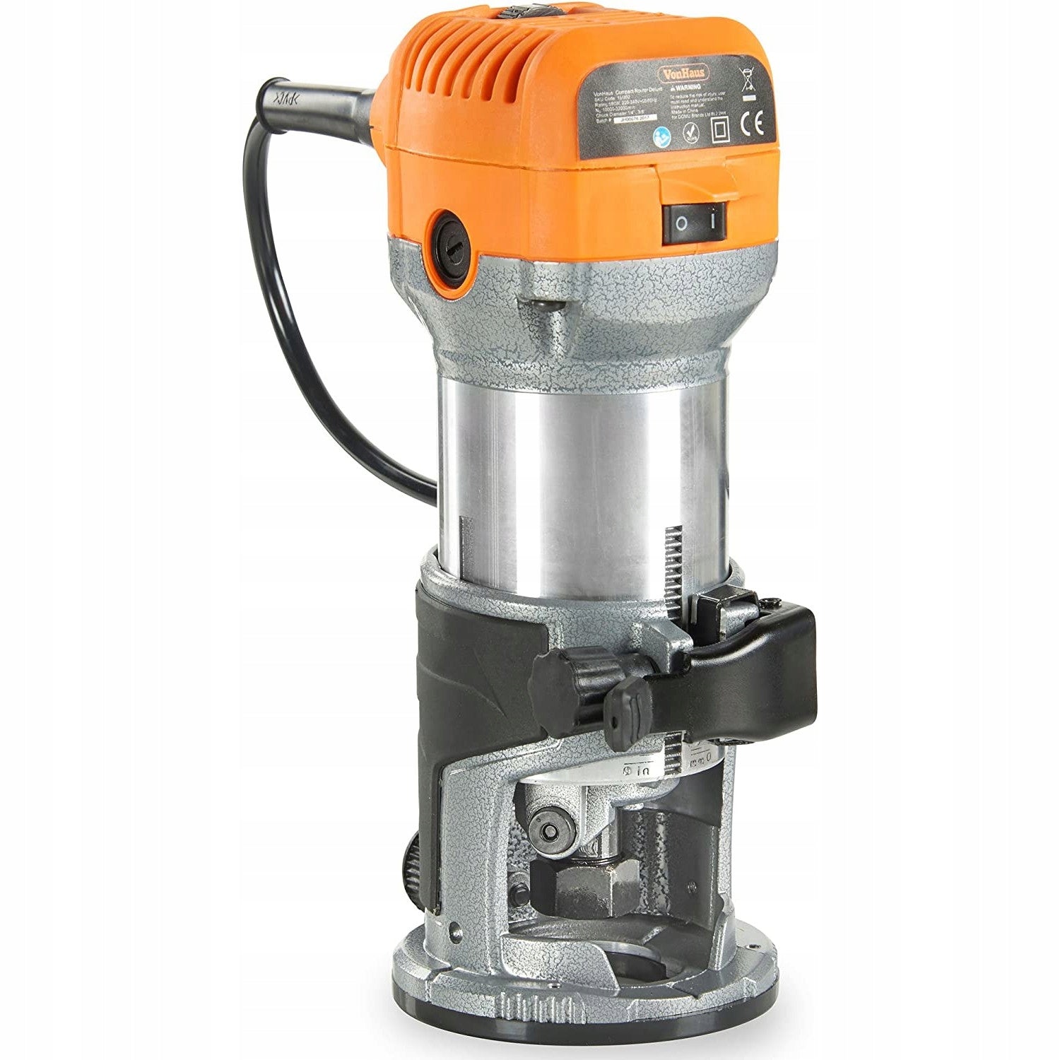 Compact Spindle Milling Machine VonHaus 8100025 710W 8mm 6mm Manufacturer code 8100025