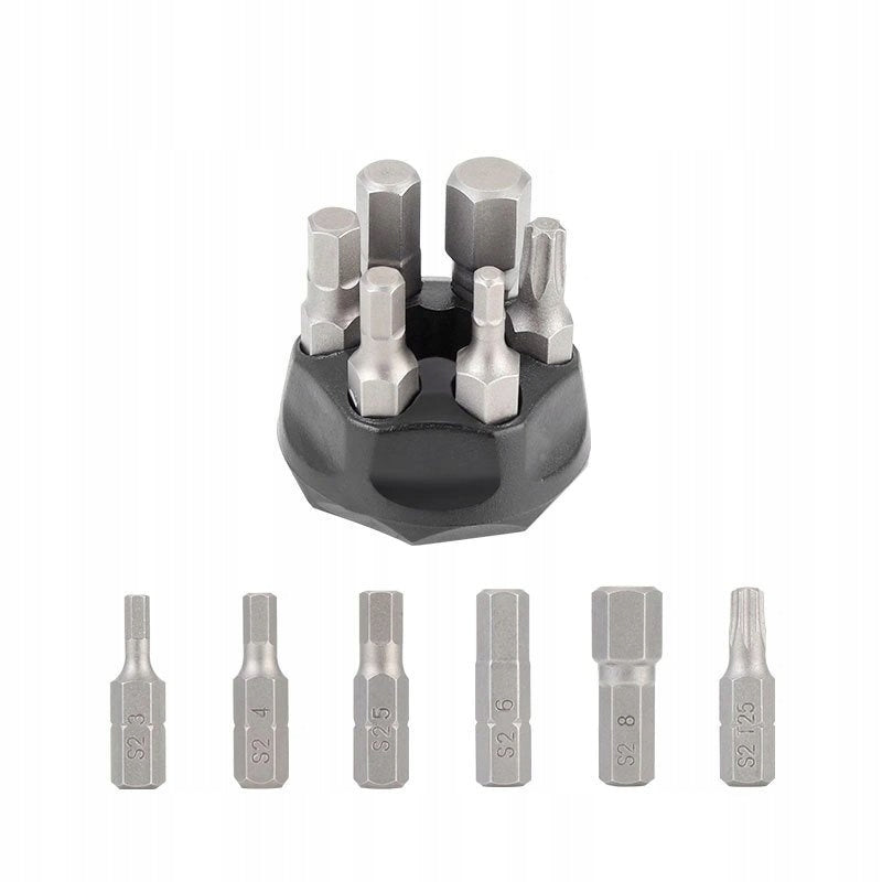 Compact Torque Wrench 3-10Nm for Bikes Multifunctional with Bits For multifunctional