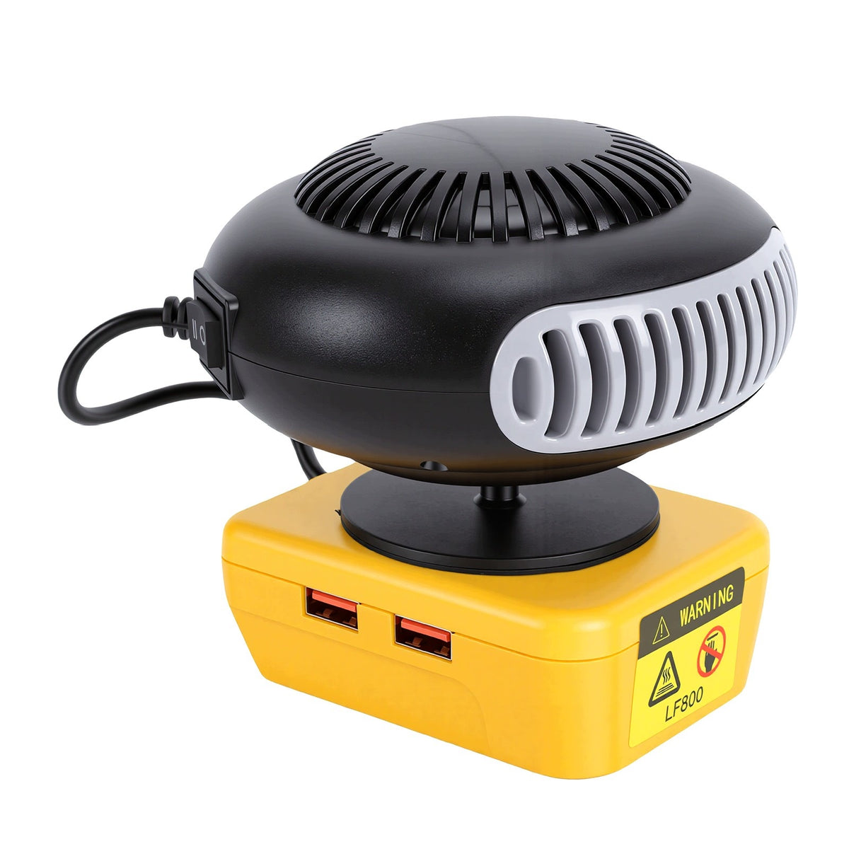 Compact Wireless Heater Battery Operated Heater Rotary 360 CC