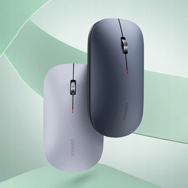 Compact wireless mouse UGREEN 4000DPI grey MU00110m Manufacturer code 90373