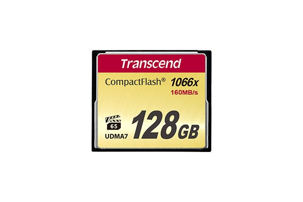 CompactFlash Transcend TS128GCF1000 128 GB memory card Speed class UDMA 7