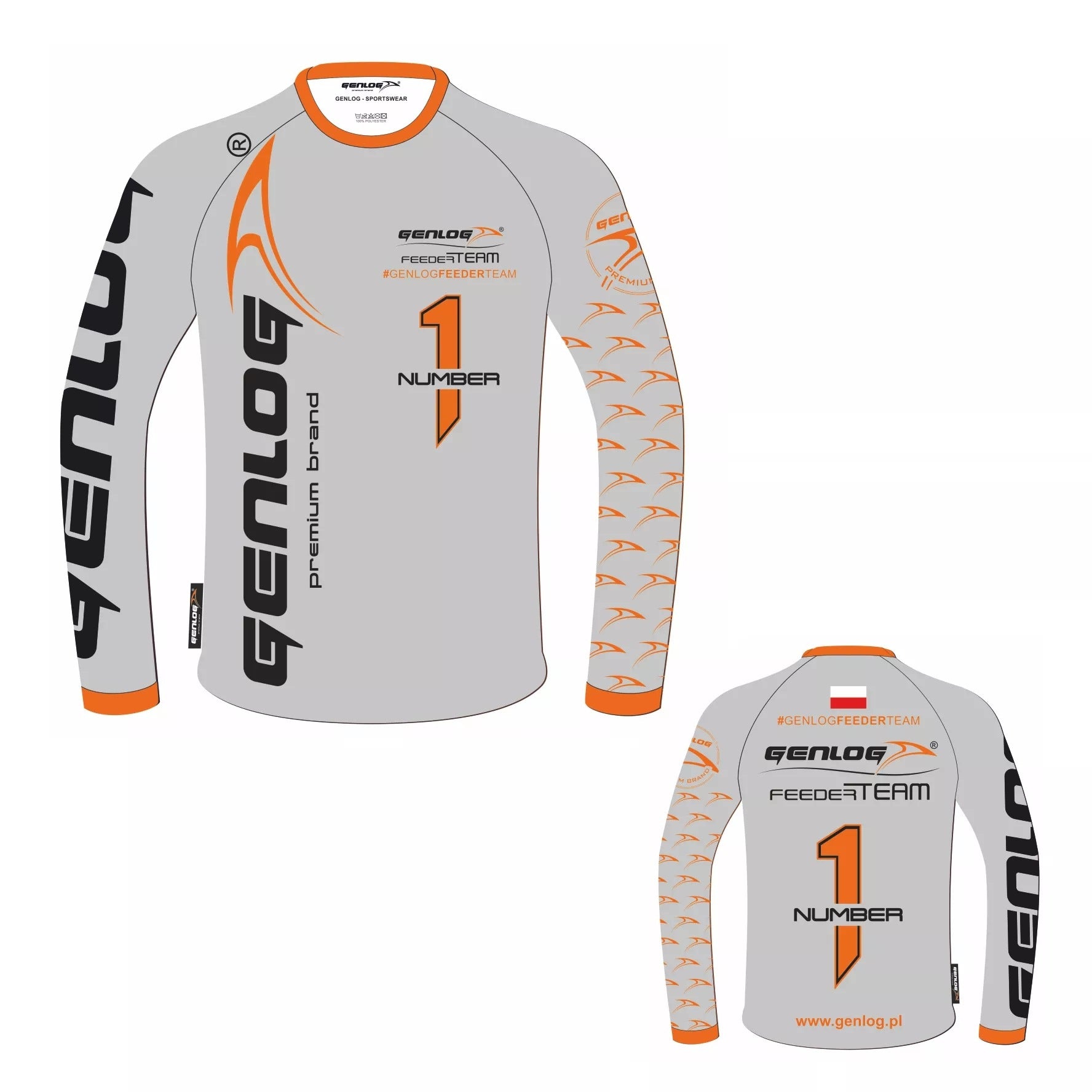 Competitive Sweatshirt COMPETITION Genlog N1 - size L
