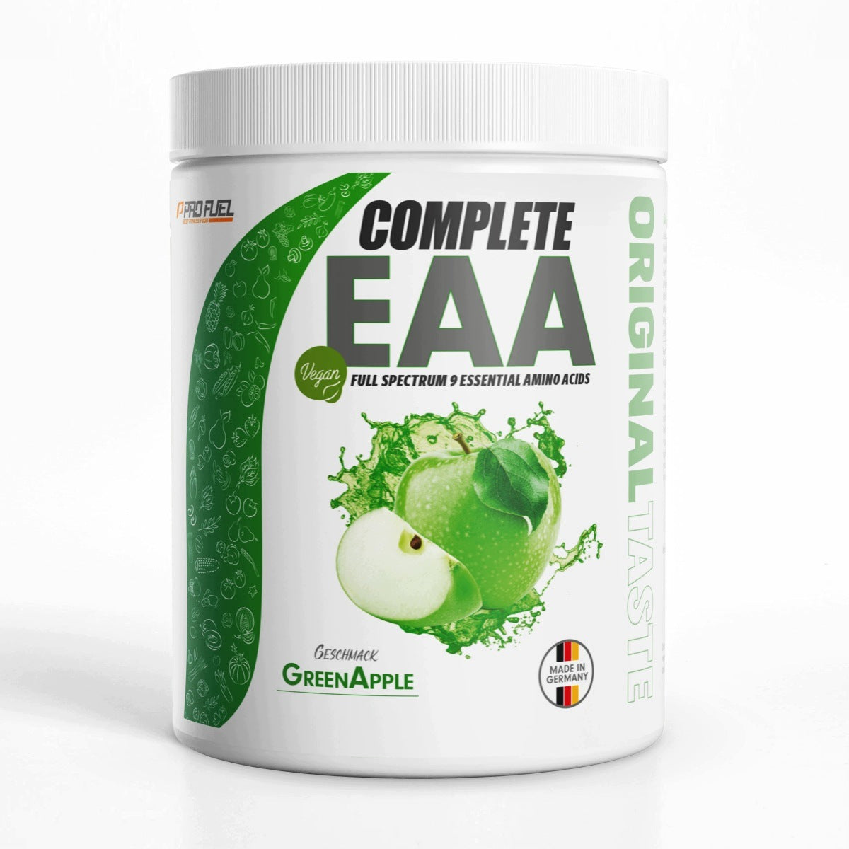 Complete EAA 12500 mg powder, 9 EAA, Green Apple, ProFuel 500 g