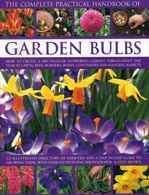 Vollständiges praktisches Handbuch für Gartenzwiebeln: Wie Sie das ganze Jahr über einen spektakulär blühenden Garten mit Rasen, Beeten, Rabatten, Kästen, Behältern und Hängekörben schaffen 