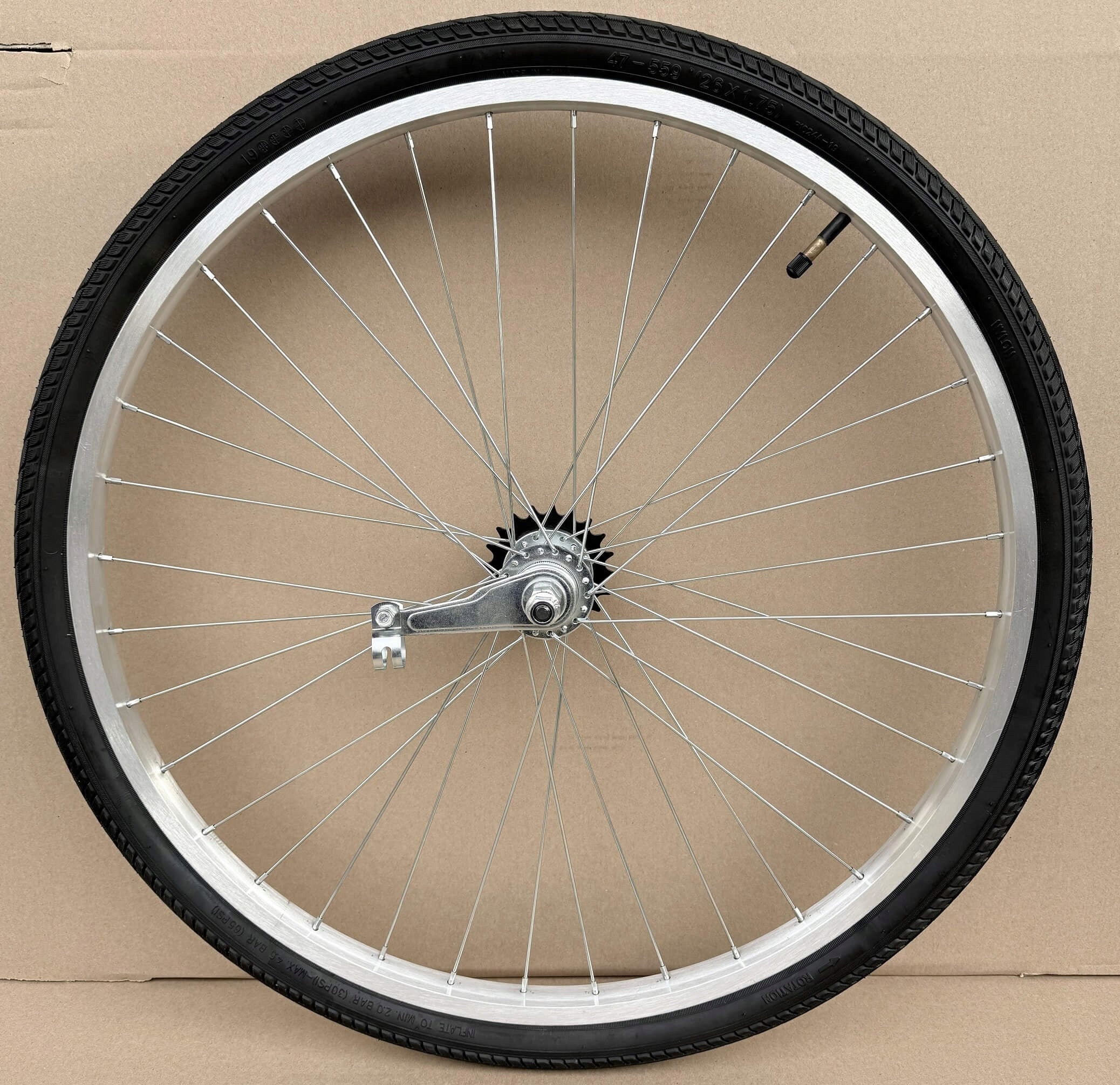 Complete Rear Bike Wheel 28 Inch Torpedo for City Bike Tyre