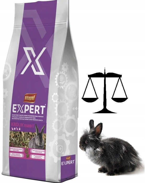 Complete feed for rabbit EXPERT 1,5 kg BY WEIGHT