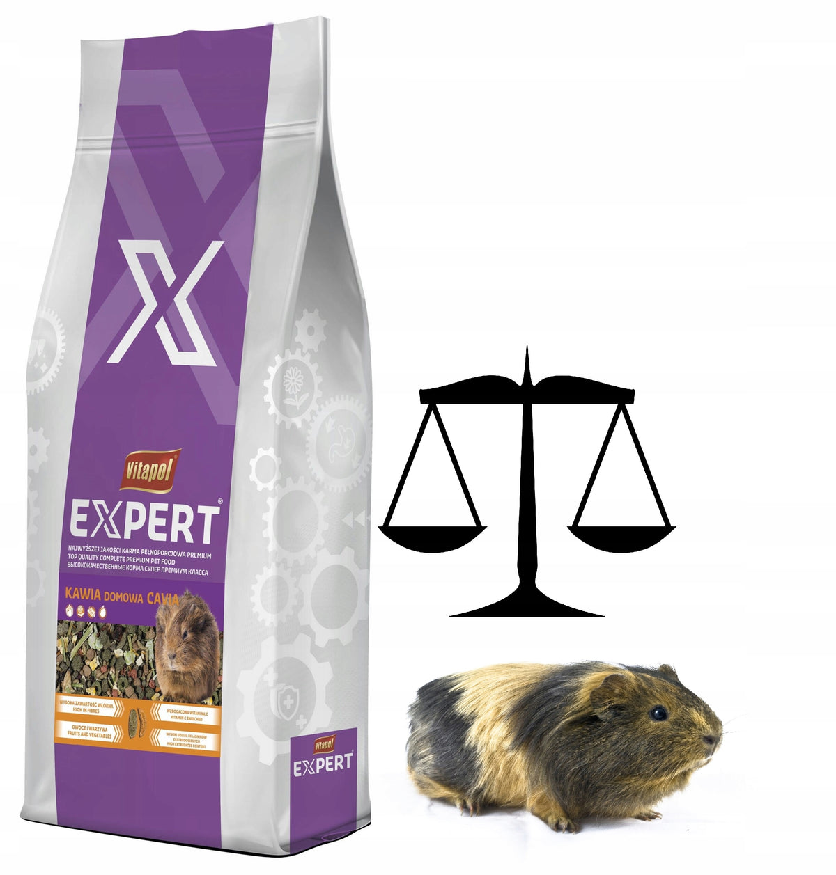Complete food for coffee EXPERT 1,5kg by WEIGHT