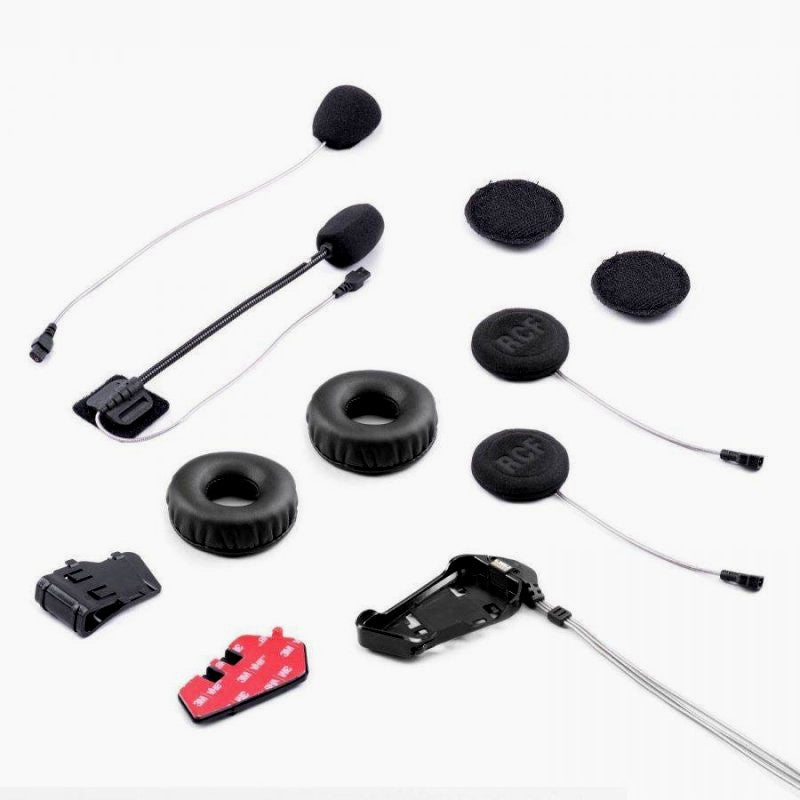 Complete mounting kit for second helmet for R1 Mesh BTR1 Rush intercom