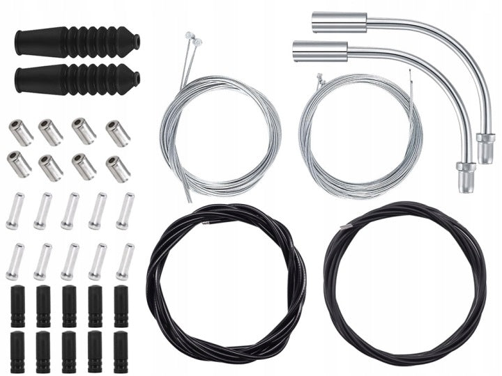 Complete set of cables brake armor - pipe tip derailleurs Packaging status original