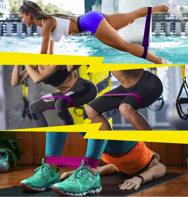 Complete set of resistance rubbers for full body training 8 pcs BBGUARDS Packaging status original