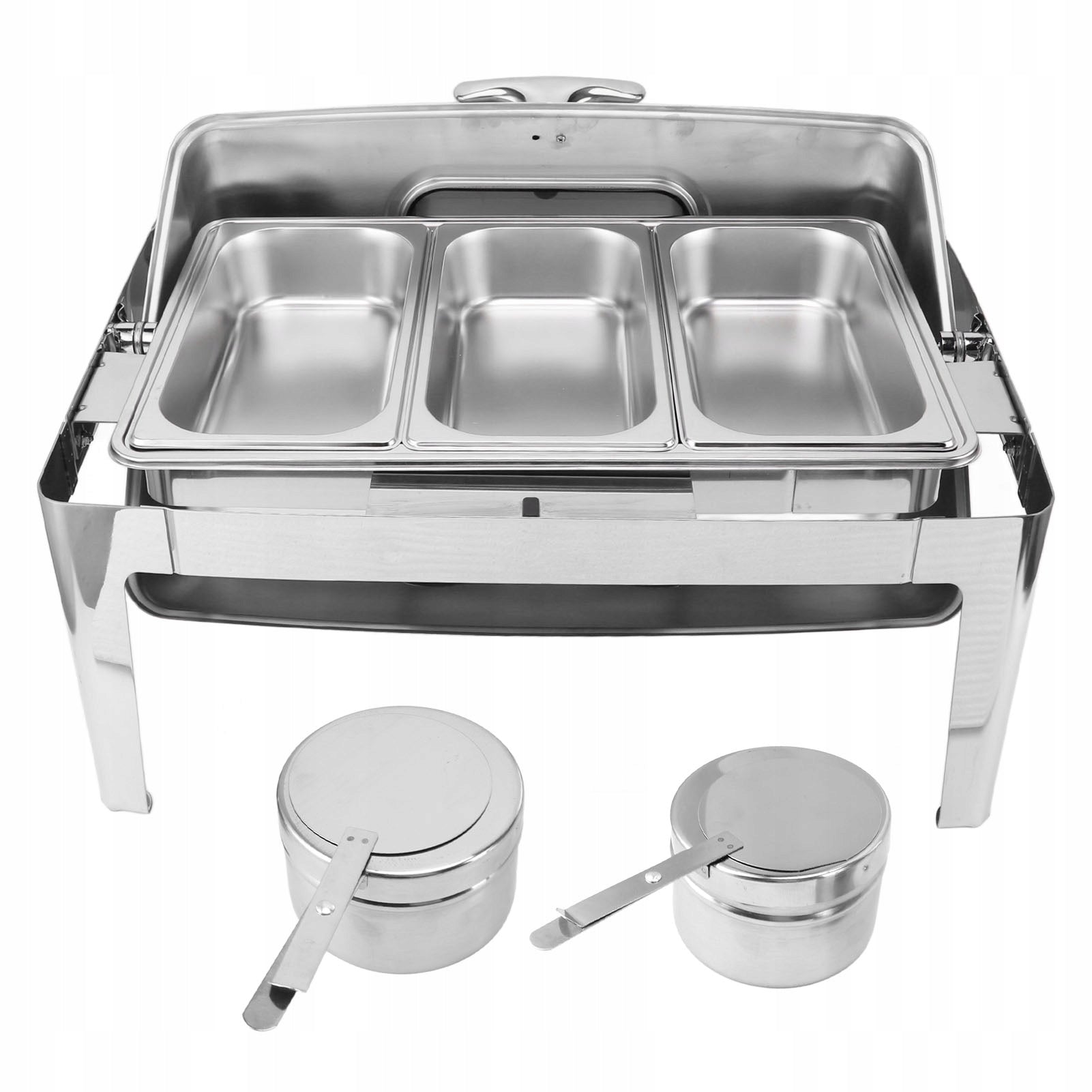 Complete stainless steel apron set, rubbing dish