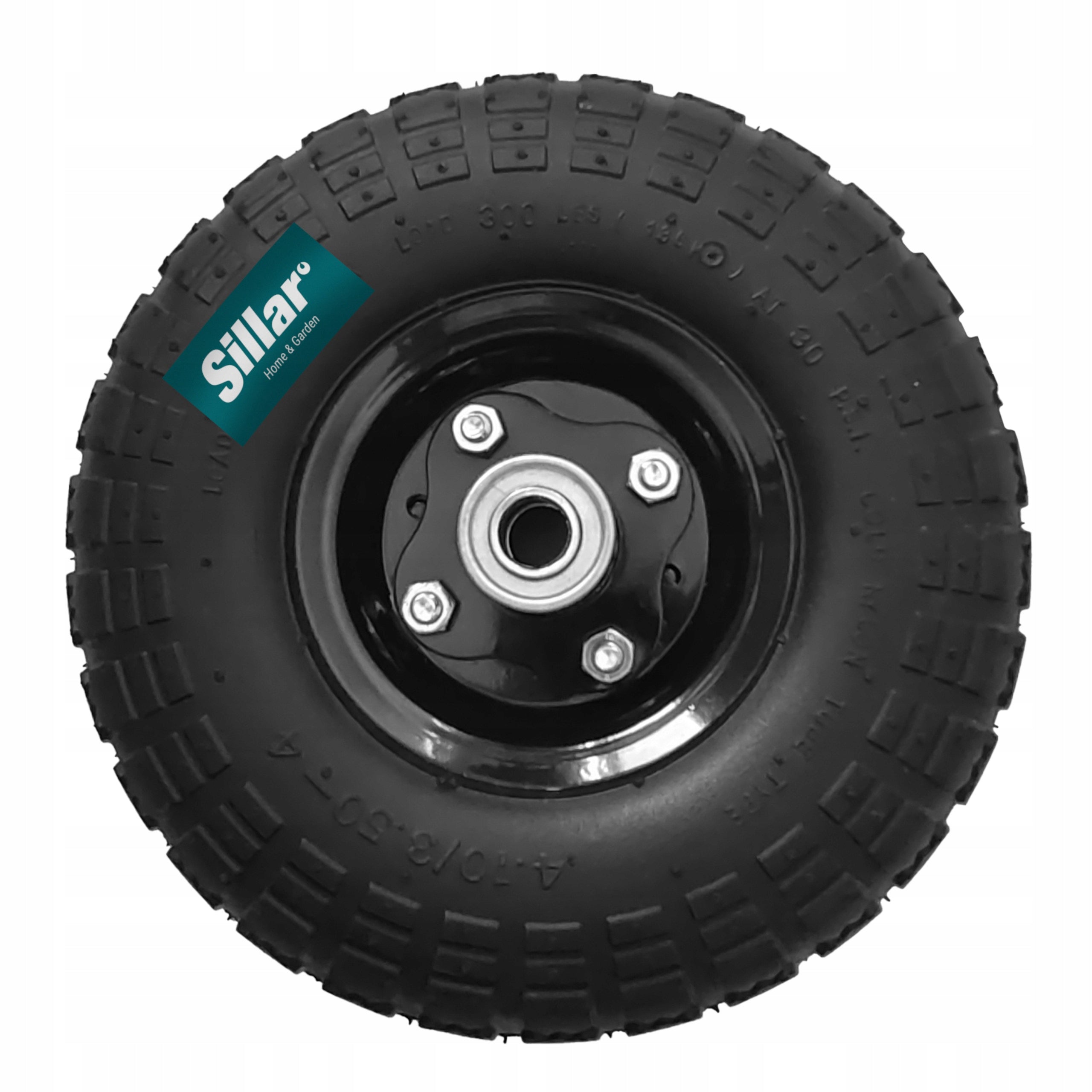 Complete wheel for wheelbarrow garden transport trolley 250x82 2pcs. Diameter 250 mm
