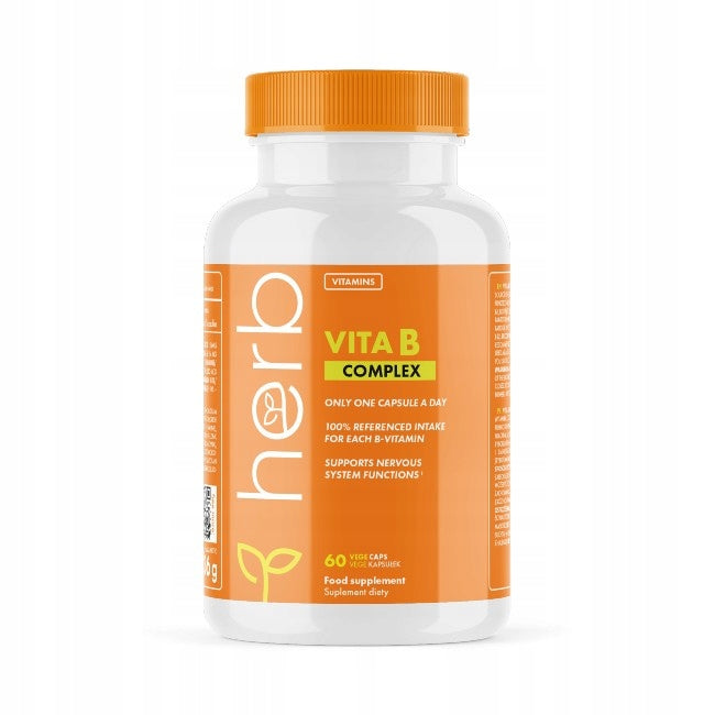Complex Vitamin B 60v Kaps vitamin bomb Herb