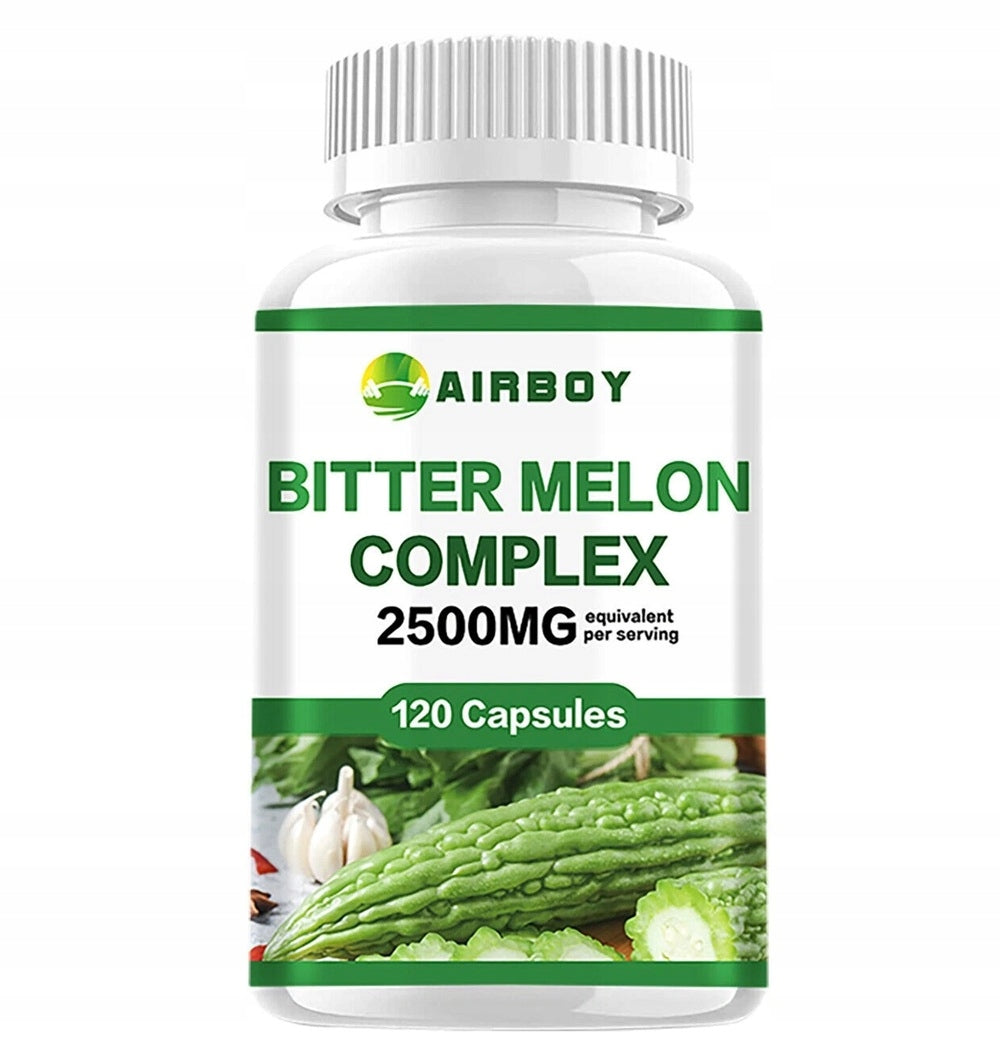 Complex of bitter melon 2500 mg - lowers blood sugar, supports