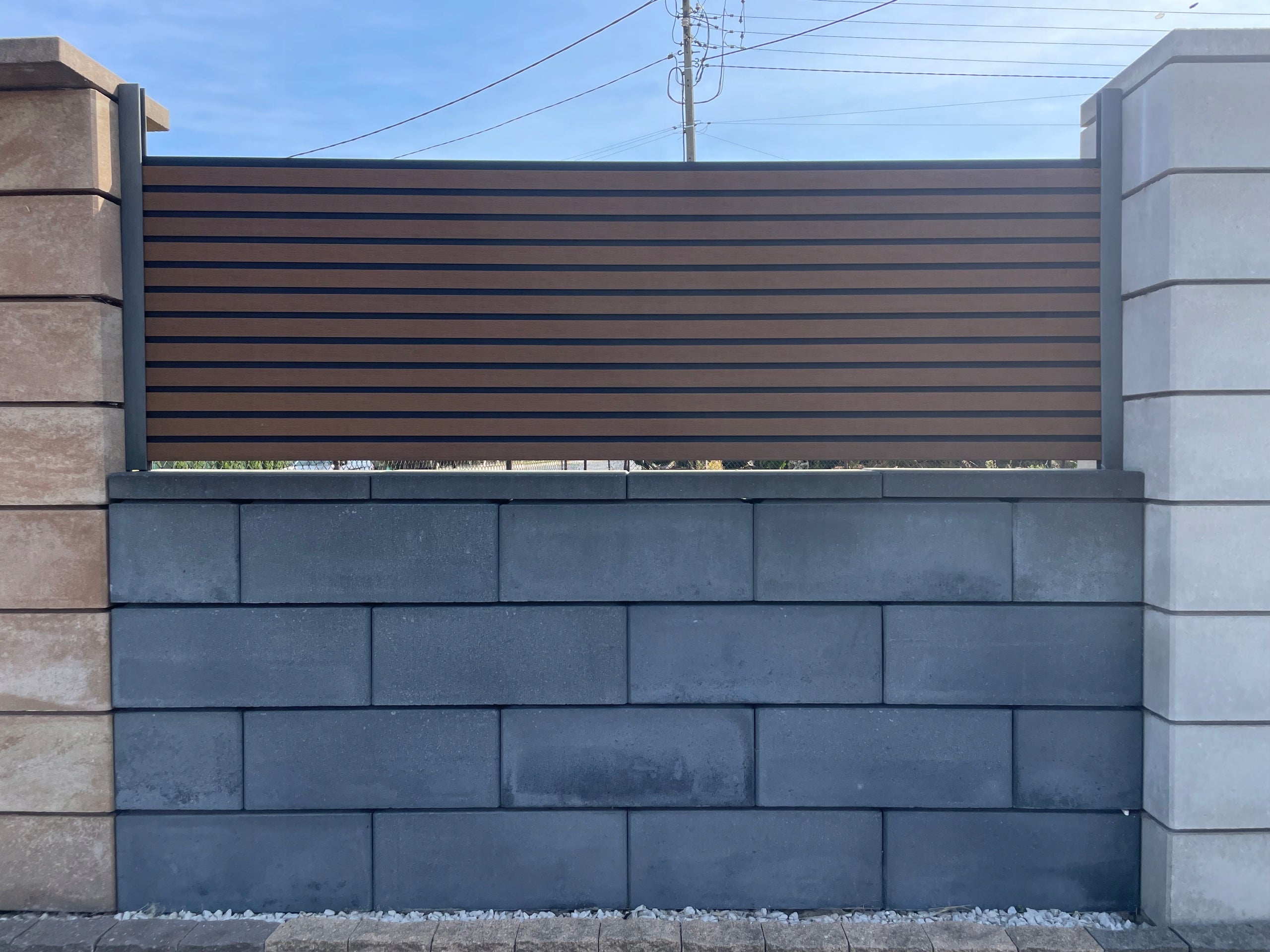 Composite Fence Lamels Length 2m Manufacturer code 160x19