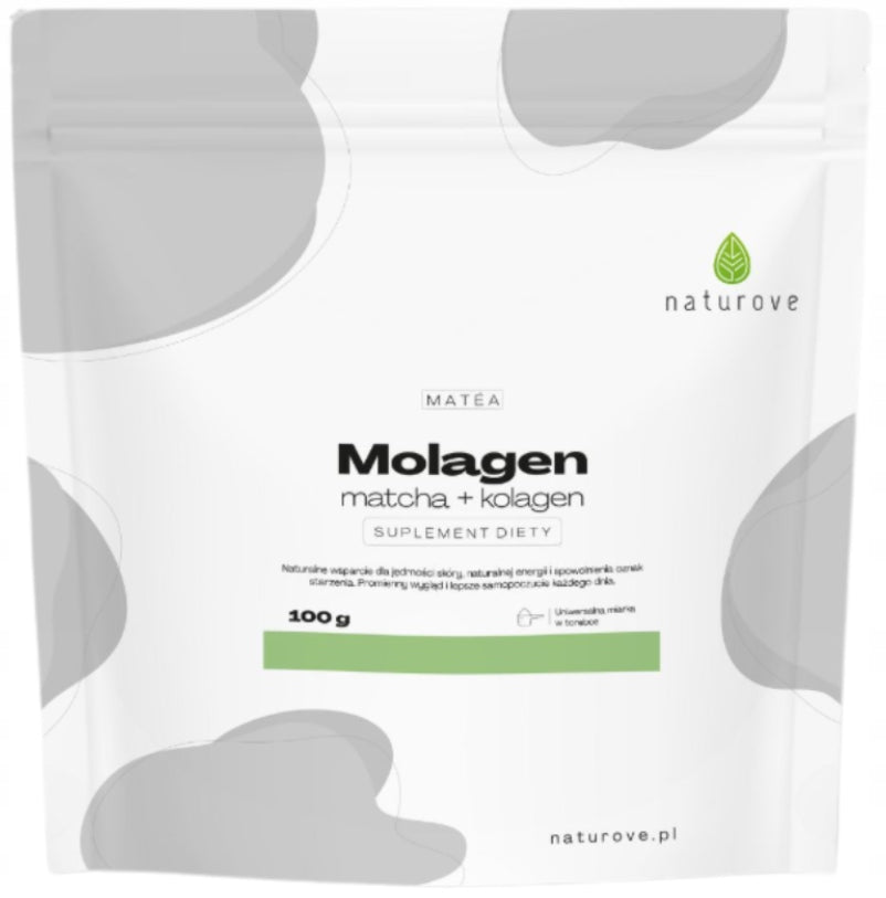 Composition Matea Molagen matcha + collagen Naturove 100 g