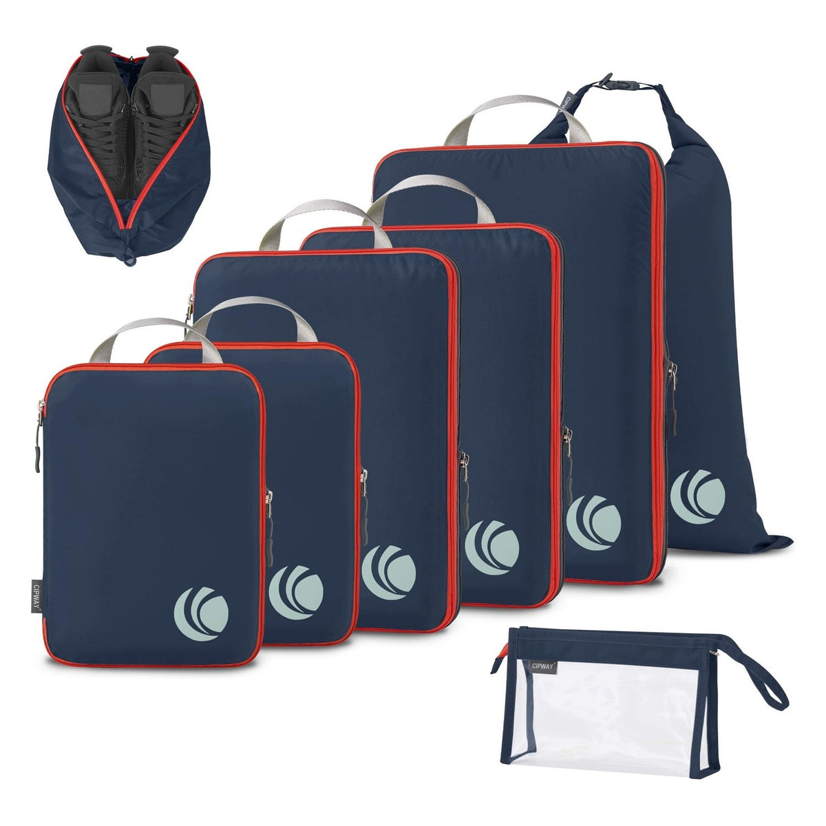 Comprehensive compression bags - lightweight luggage organizer - for travel