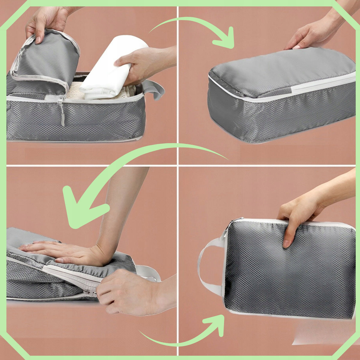 Compression Organizer Travel Packing Set Travel Suitcases Bags Manufacturer code TORBY KOMPRESYJNE PODRÓŻNE DO WALIZKI ZESTAW