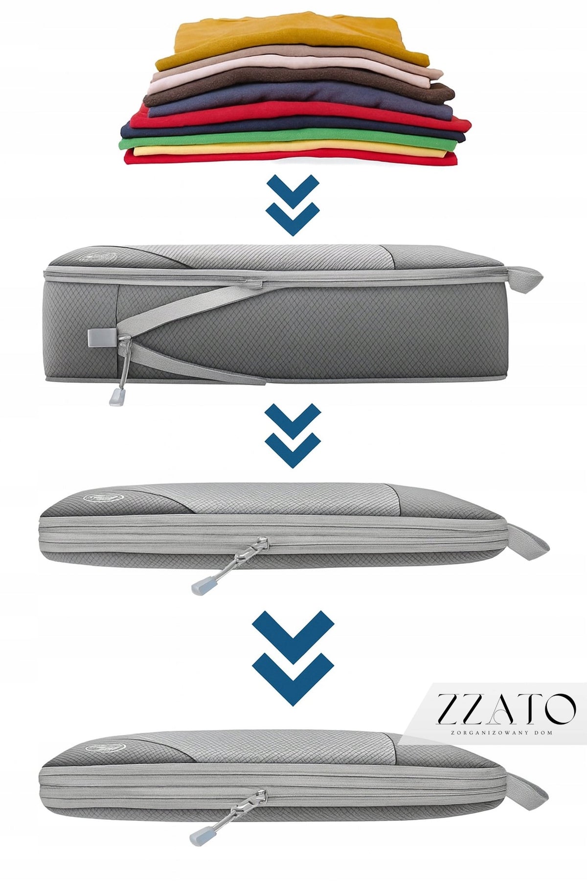 Compression Organizer Travel Suitcase Packing Set Travel Bags Manufacturer code Organizery podróżne - kompresyjne