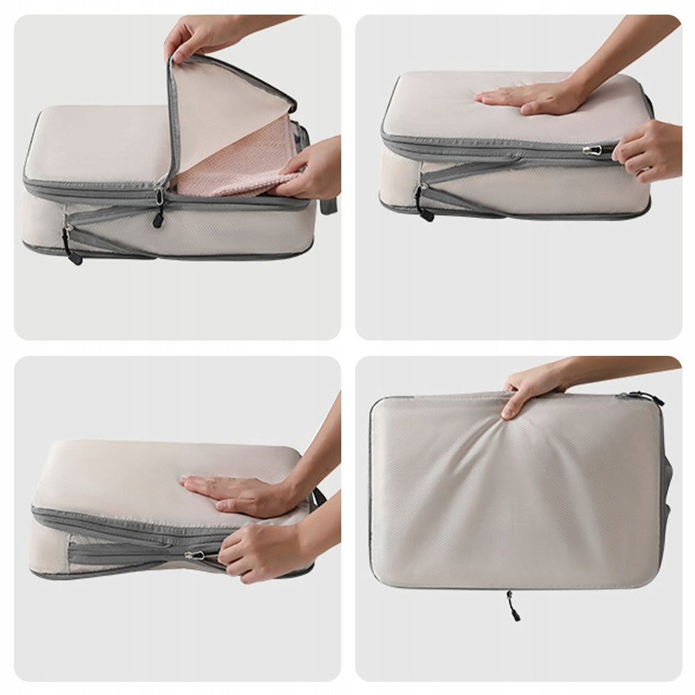 Compression Organizer Waterproof 3 Pcs for Packing Travel Clothes