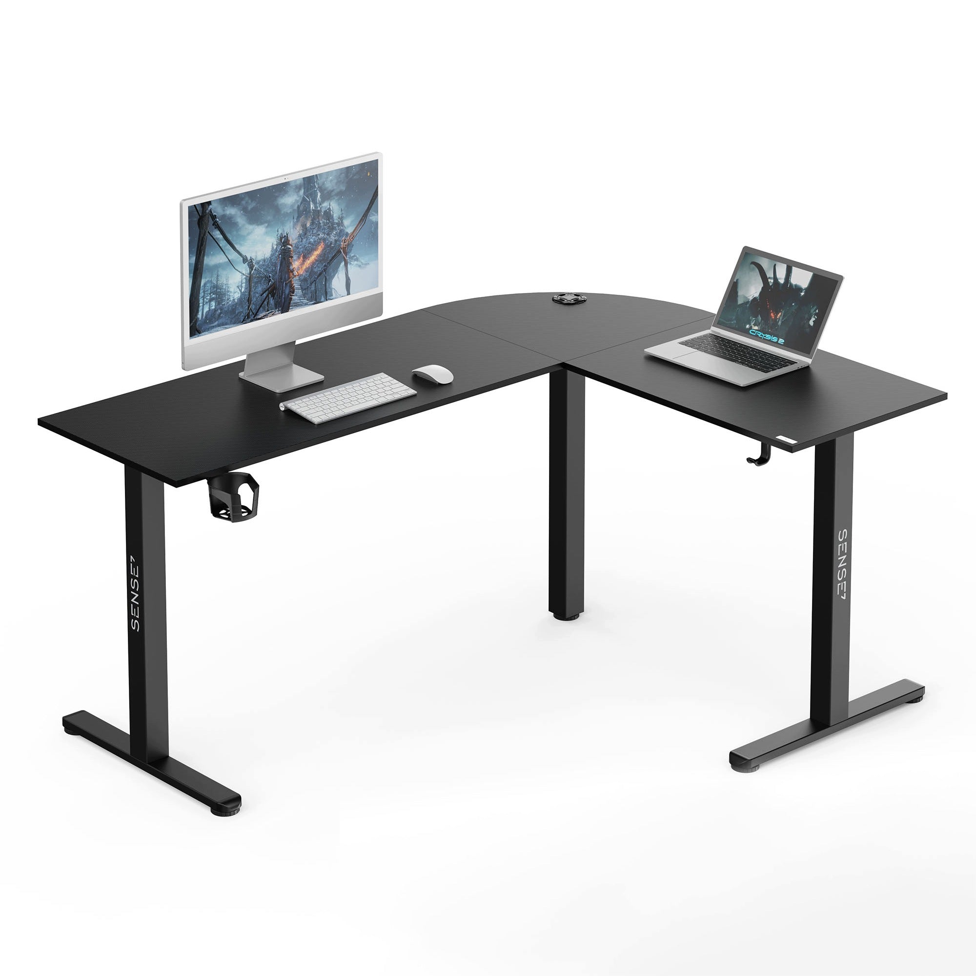 Computer Corner Gaming Desk for Computer Sense7