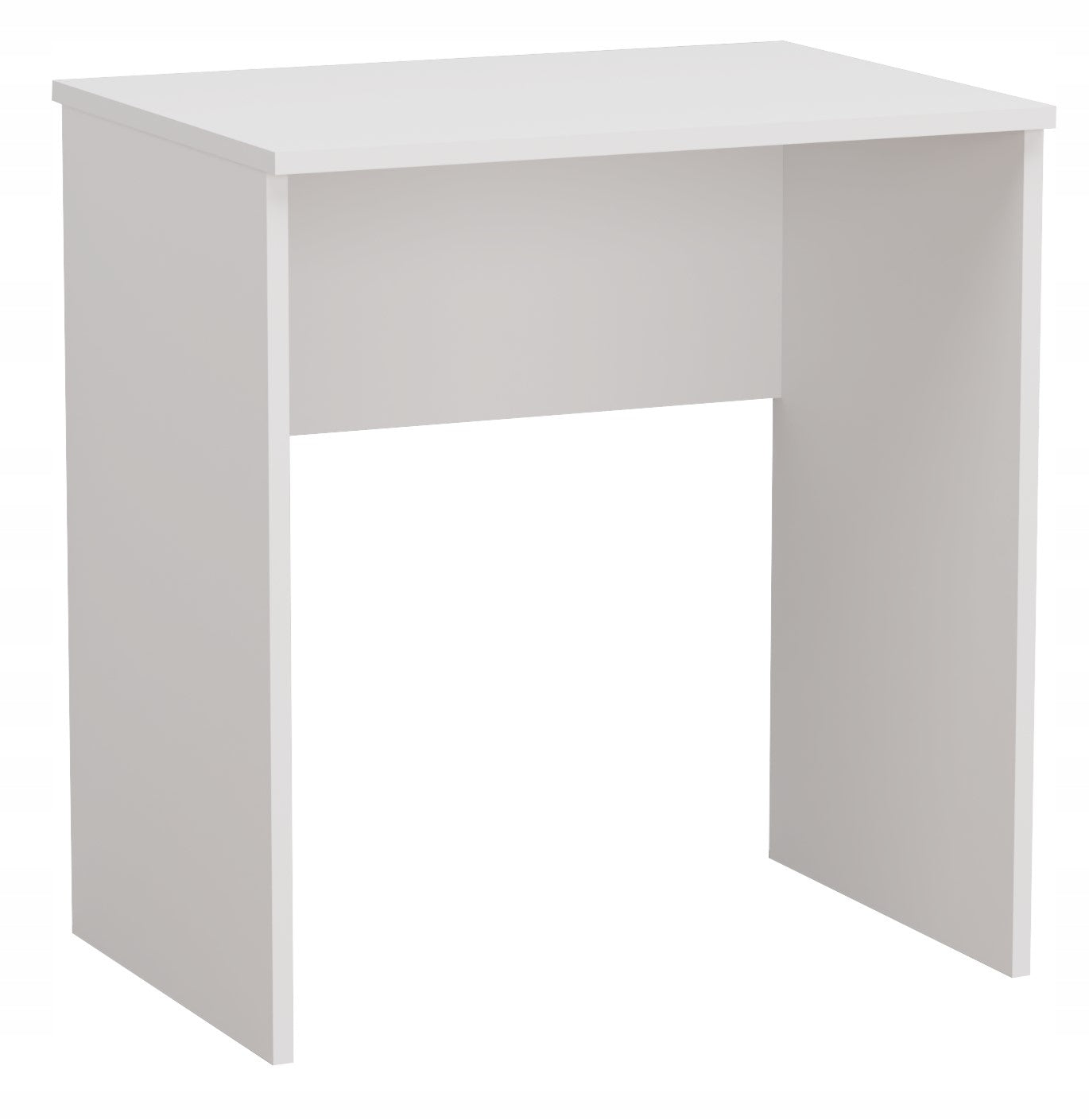 Computer Desk Gaming Rectangular Table for Office Room 70 cm White