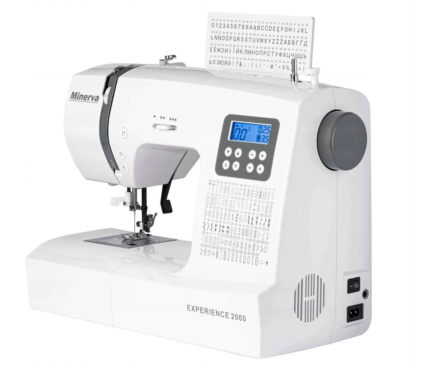 Computer Home SEWING MACHINE Minerva Experience 2000 Manufacturer code Minerva Experience 2000
