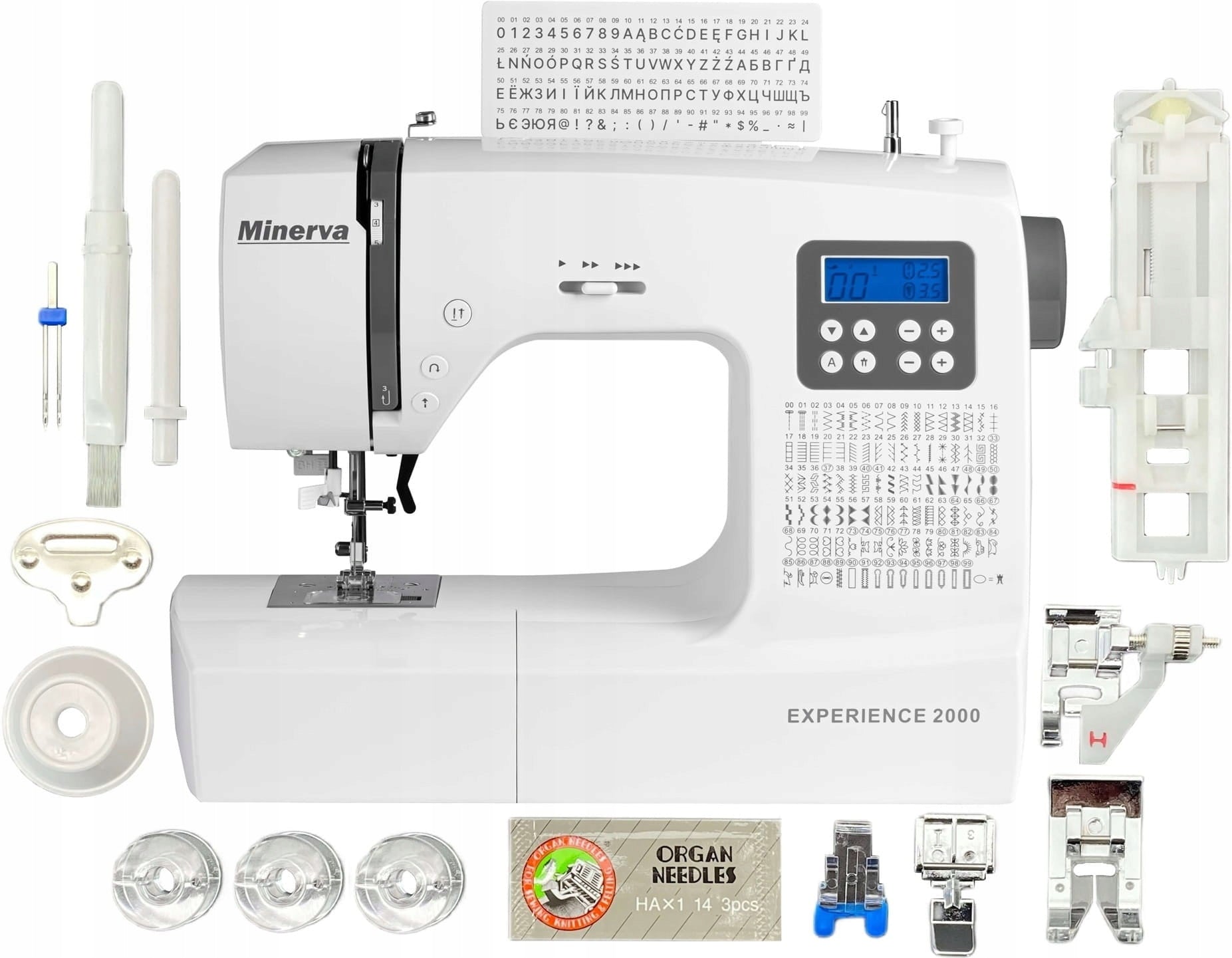 Computer Home SEWING MACHINE Minerva Experience 2000