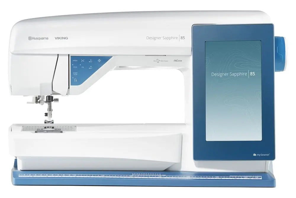 Computer controlled machine, HUSQVARNA VIKING DESIGNER SAPPHIRE 85