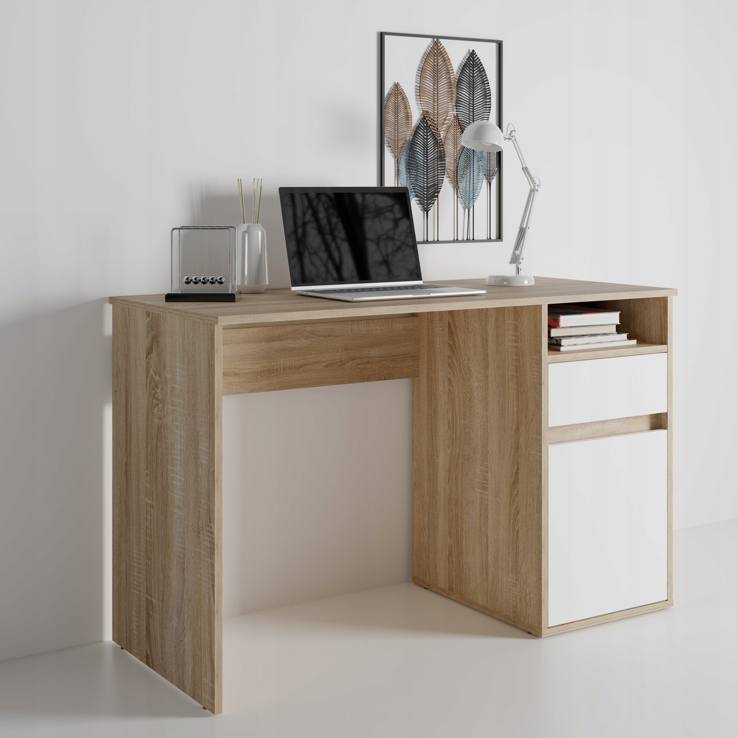 Computer desk 120 cm sonoma oak BILLY Manufacturer code BroMarkt_5903736249284