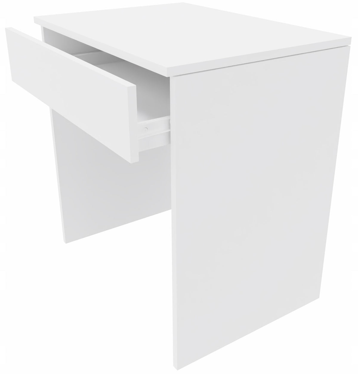 Computer desk with drawer rectangular gaming table 70 cm white mat EAN (GTIN) 5905476881625