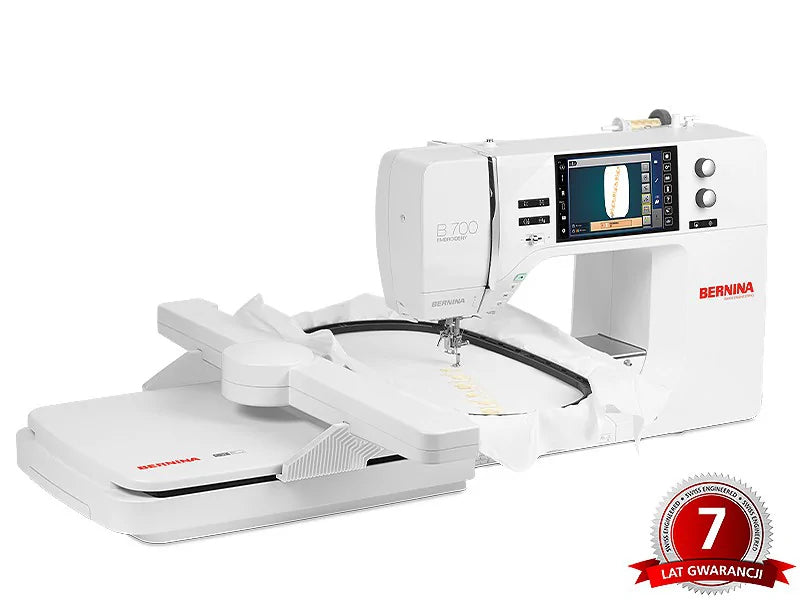 Computer embroidery machine BERNINA B700 - Embroidery 40x21cm, speed 1000 injections/min Brand Bernina