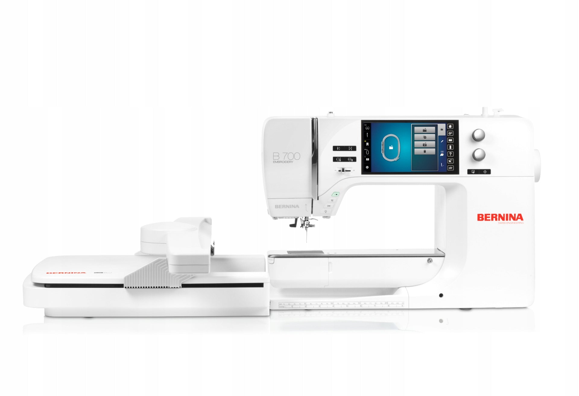 Computer embroidery machine BERNINA B700 - Embroidery 40x21cm, speed 1000 injections/min EAN (GTIN) 7630043514207