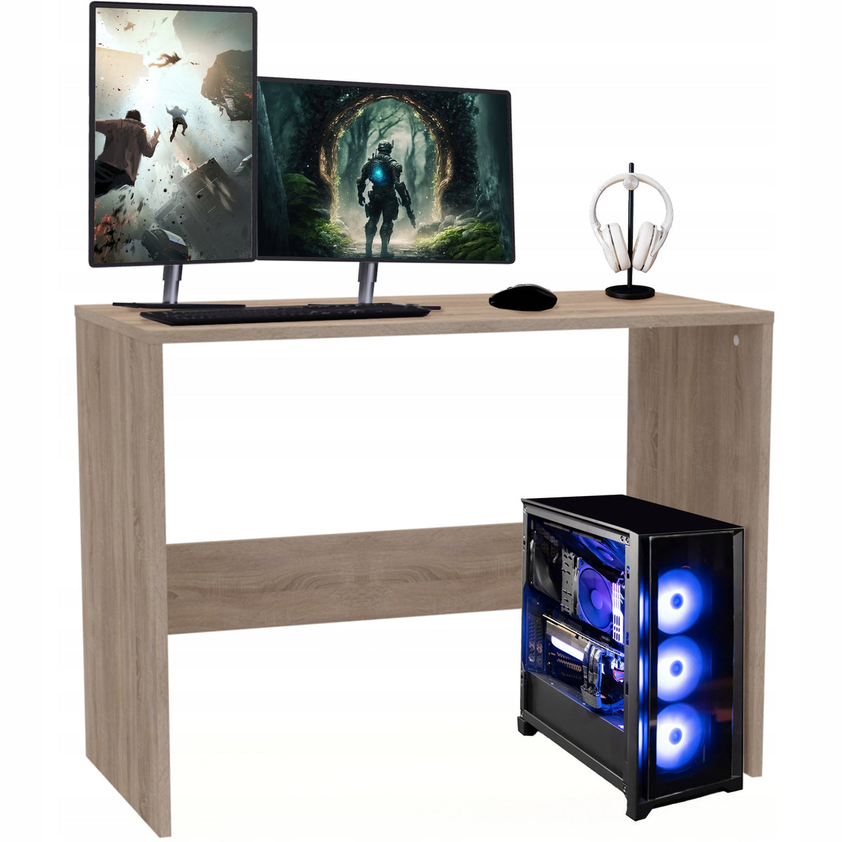 Computer gaming desk YOUTH dressing table 100 x 50 x 78 sonoma oak